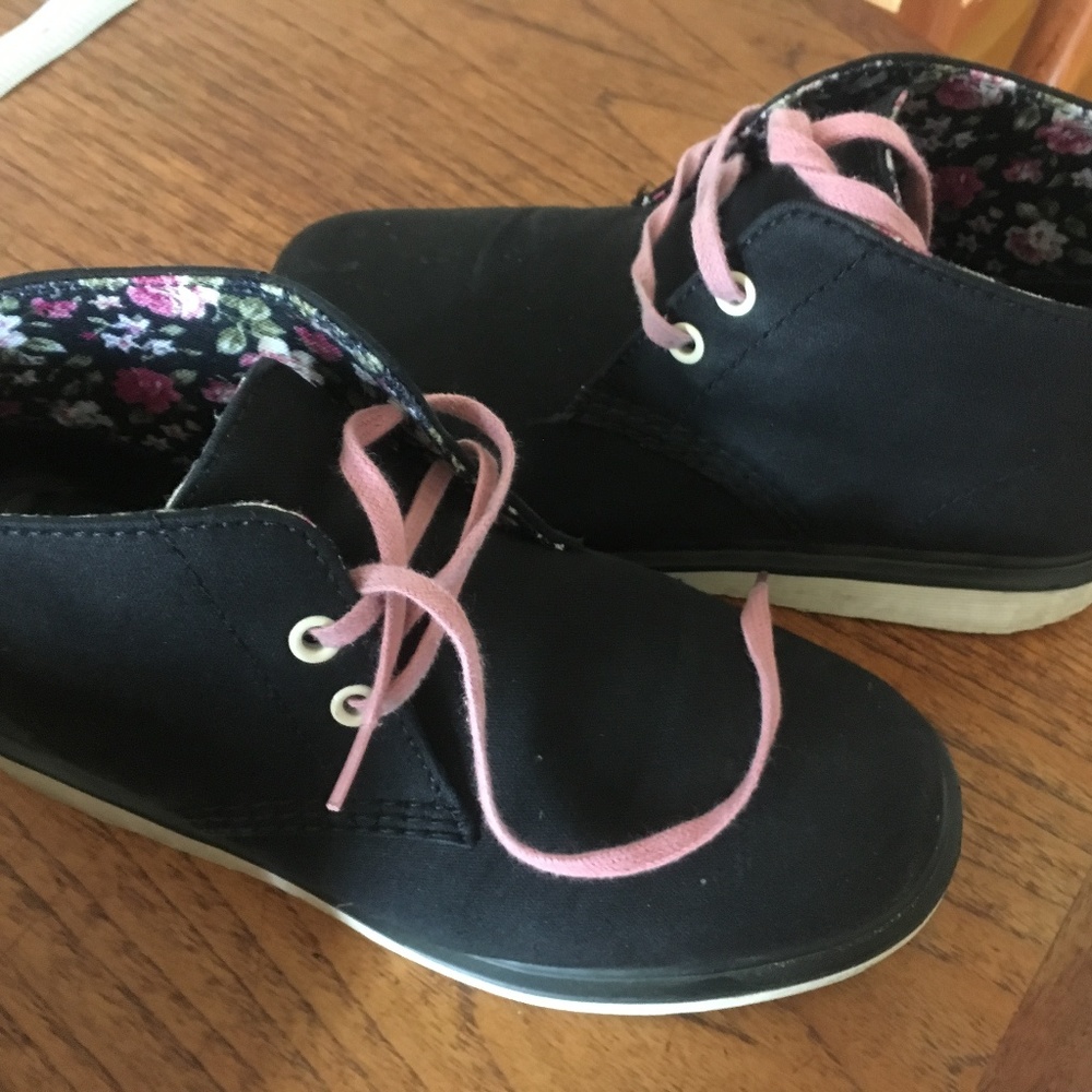 Dr. Martens NIXON Desert Boot Black Fine Canvas